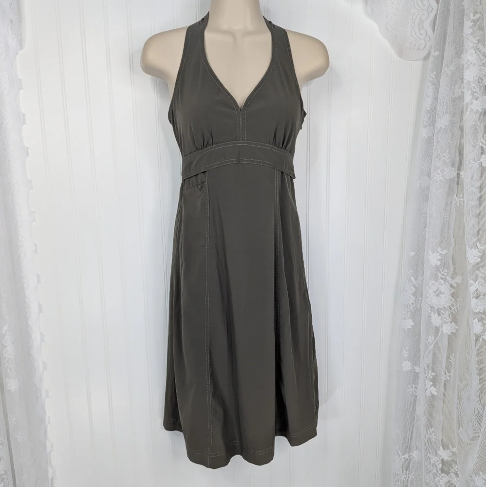 ATHLETA Pack Everywhere Halter Dress Sz XS - Picture 4 of 15